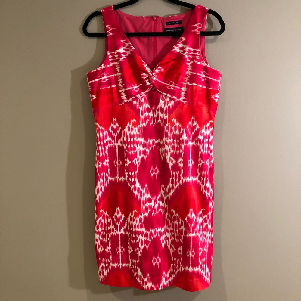 Jones New York // Ikat Pattern Dress